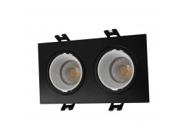 Встраиваемый светильник Denkirs Rodvig DK3072-BK+WH