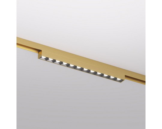 Трековый светодиодный светильник Denkirs Shine Grill DK5771-SB