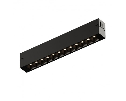 Трековый светодиодный светильник Denkirs Simple Grill DK8101-BK
