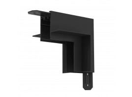 Коннектор L-образный стена-потолок Denkirs Smart Hide TR2118-BK