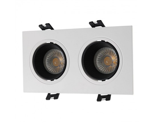 Встраиваемый светильник Denkirs Rodvig DK3072-WH+BK