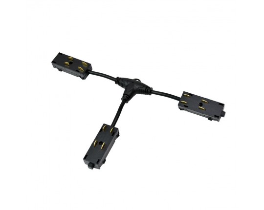 Коннектор Т-образный Denkirs Smart Hide TR2115-BK