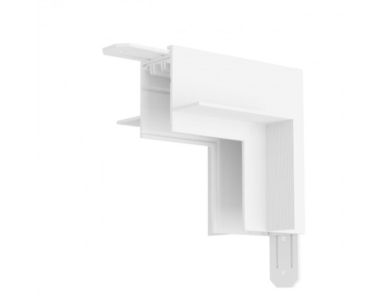Коннектор L-образный стена-потолок Denkirs Smart Hide TR2118-WH