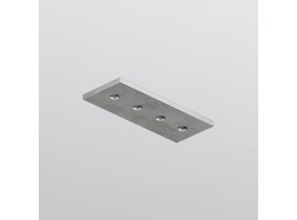 Соединитель для шинопровода Denkirs Shine Base TR5730-AL
