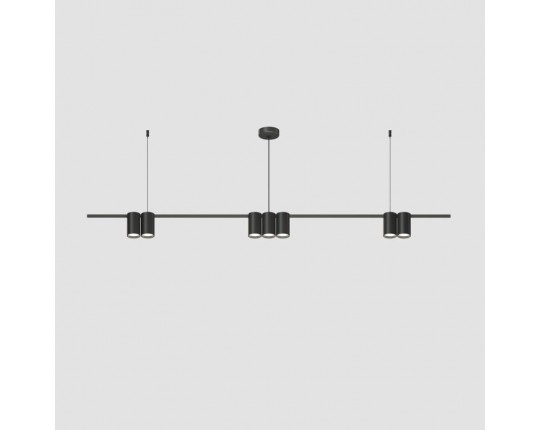 Подвесная люстра Denkirs Orbit DK4063-BK
