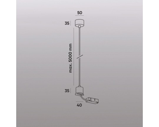 Подвод питания Denkirs Smart Base TR2124-BK