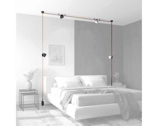 Трековый светильник Denkirs Belty Spot DK5542-WH+BK