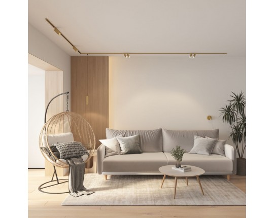Трековый светодиодный светильник Denkirs Shine Spot DK5744-SB