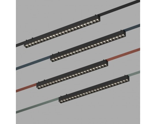 Трековый светильник Denkirs Belty Grill DK5573-BK