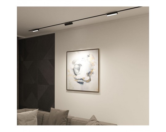 Трековый светодиодный светильник Denkirs Smart Linear DK8009-BK