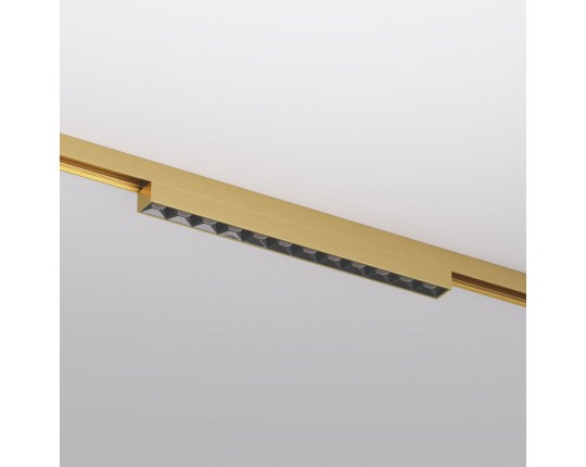 Трековый светодиодный светильник Denkirs Shine Grill DK5771-SB