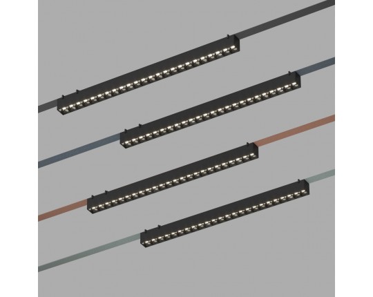 Трековый светильник Denkirs Belty Grill DK5572-BK