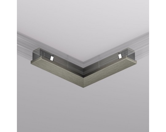 Коннектор L-образный Denkirs Shine Base TR5723-DN