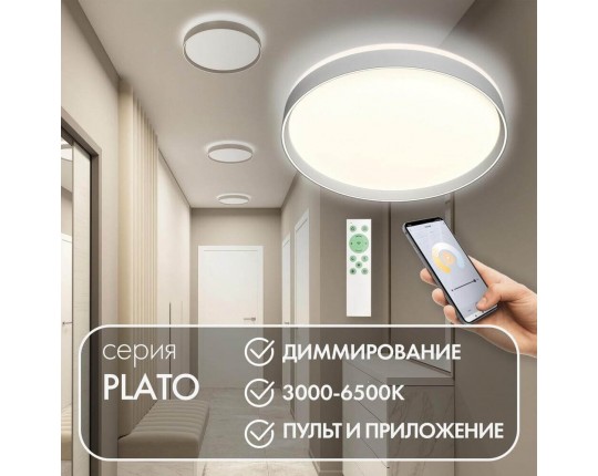 Потолочный светодиодный светильник Denkirs Cany DK6516-WH