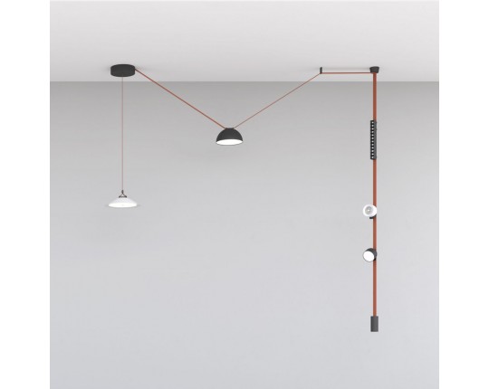 Трековый светильник Denkirs Belty Grill DK5571-BK