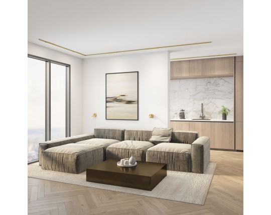 Трековый светодиодный светильник Denkirs Shine Linear DK5751-SB