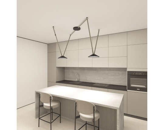 Трековый светильник Denkirs Belty Flow DK5565-BK