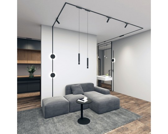 Трековый светильник Denkirs Air Hang DK5375-BK