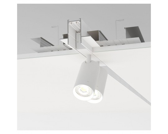 Шинопровод встраиваемый однофазный Denkirs Smart Hide TR2013-WH