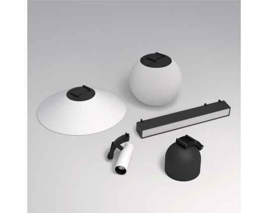 Трековый светильник Denkirs Belty Spot DK5546-BW+BK