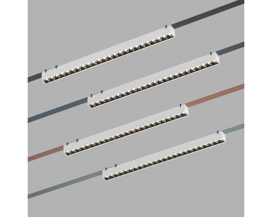 Трековый светильник Denkirs Belty Grill DK5572-WB