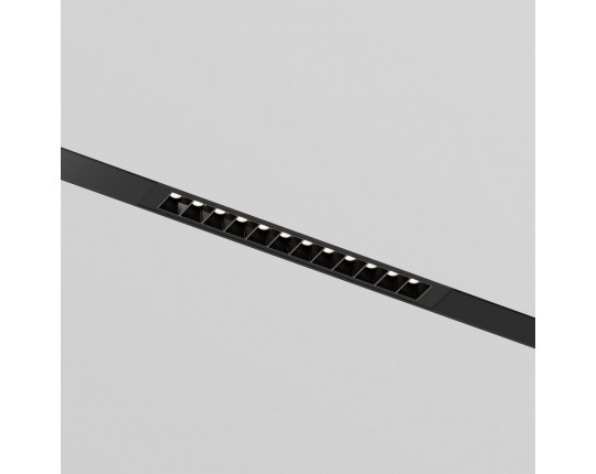 Трековый светодиодный светильник Denkirs Simple Grill DK8101-BK
