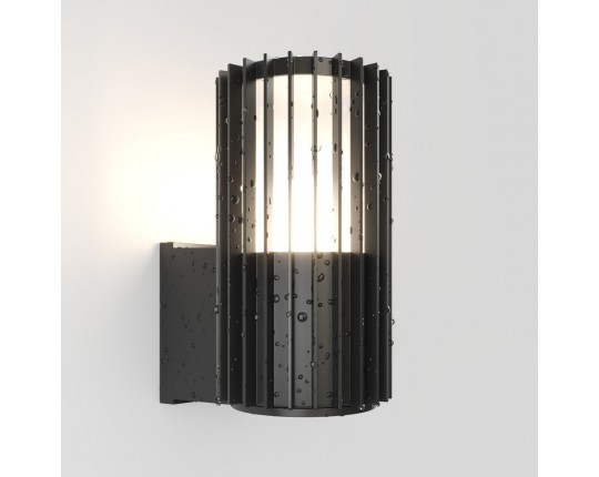 Уличный настенный светильник Denkirs Farsun DK9722-BK