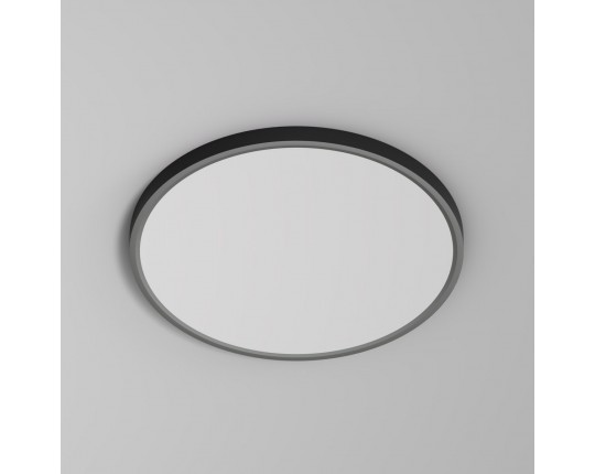 Потолочный светодиодный светильник Denkirs Thin DK6522-BK
