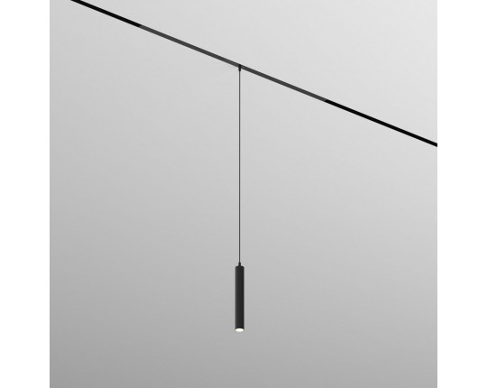 Трековый светодиодный светильник Denkirs Simple Spot DK8108-BK