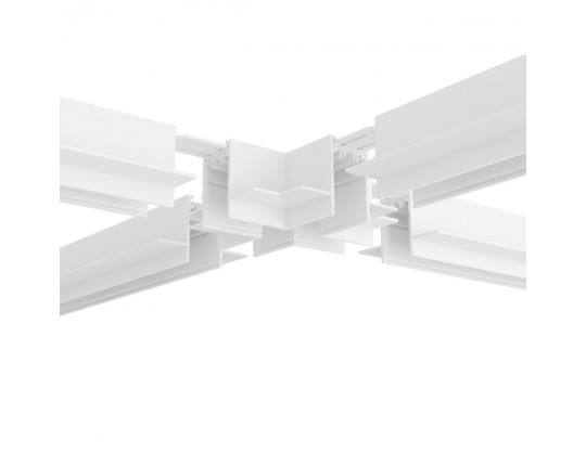 Коннектор X-образный Denkirs Smart Hide TR2114-WH