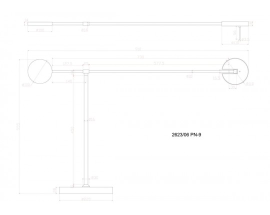 Торшер Divinare Malcone 2623/06 PN-9