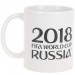 Кружка керамическая ЧМ 2018 v=330мл. (min12) (упаковка шоу-бокс) 13049