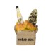 Фигурка декоративная (магнит) Bread box 4*3,5*6см. (4вида) (min12) (полистоун) (транспортная упако