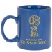 Кружка керамическая ЧМ 2018 (синяя) v=340мл. (подарочная упаковка) 13086