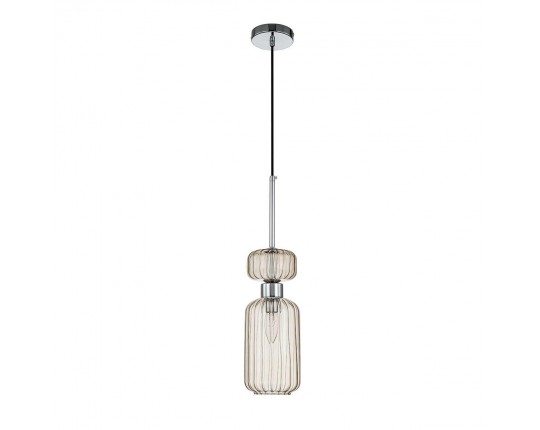 Подвесной светильник Escada Gloss 1141/1S Chrome/Beige