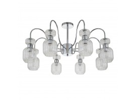 Потолочная люстра Escada Gloss 1141/8PL Chrome/Clear