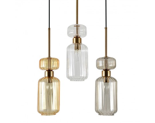 Подвесной светильник Escada Gloss 1141/3S BG/CL/AM