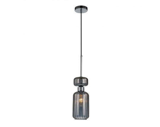 Подвесной светильник Escada Gloss 1141/1S Chrome/Smoke