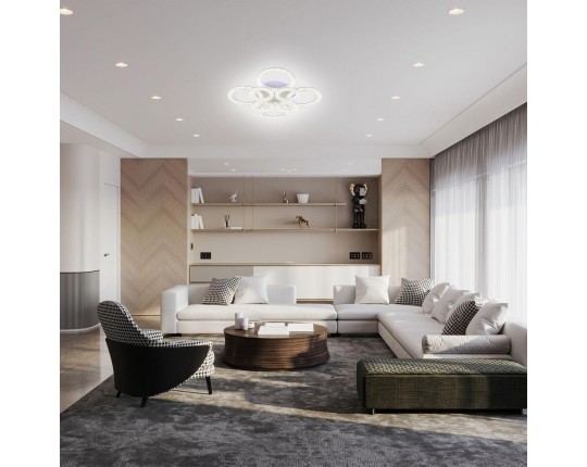 Потолочная светодиодная люстра Escada Alunit 10296/8LED BL