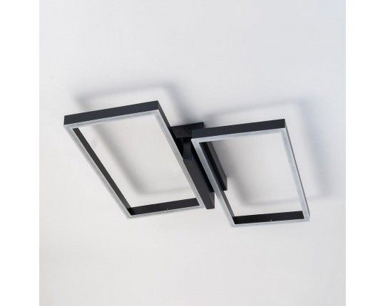 Потолочный светодиодный светильник Escada Scales 10209/2LED Black