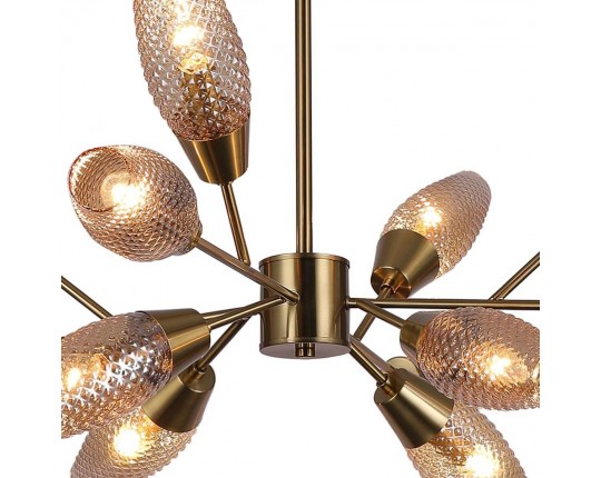 Потолочная люстра Escada Desire 10165/12PL Copper