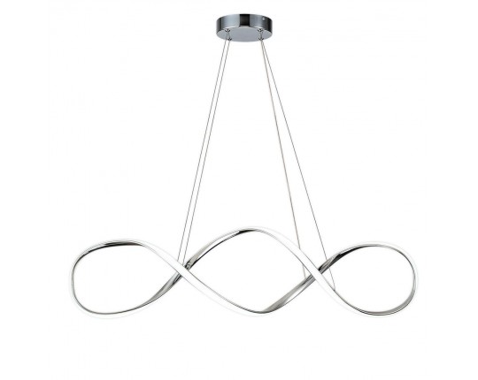 Подвесной светодиодный светильник Escada Knot 10236/1LED Chrome