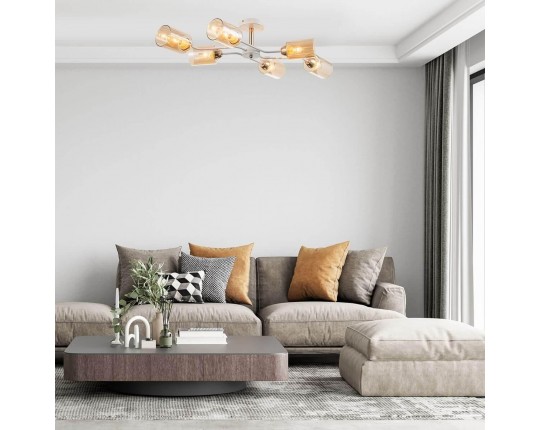 Потолочная люстра Escada Vertigo 1131/6P White/Gold