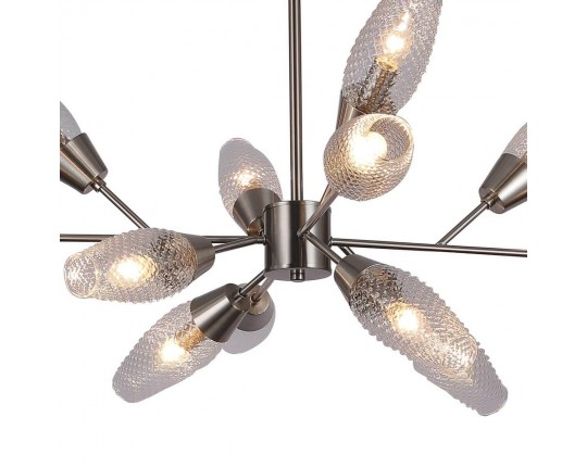 Потолочная люстра Escada Desire 10165/12PL Nickel