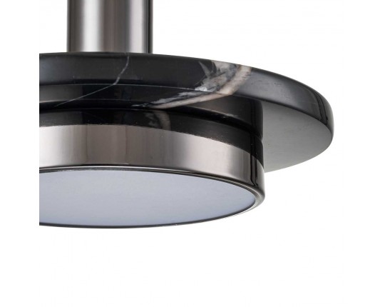Подвесной светильник Escada 10260/1 LED*12W Black/Black marble