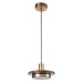 Подвесной светильник Escada 10260/1 LED*12W Brass/Brown marble