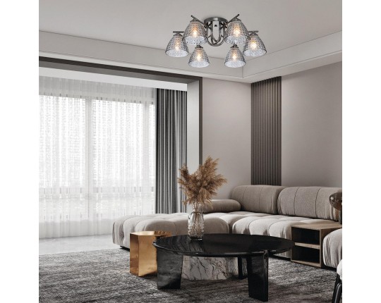 Потолочная люстра Escada Adonis 659/6PL Black