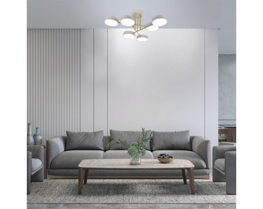 Потолочная светодиодная люстра Escada Rune 10262/6LED