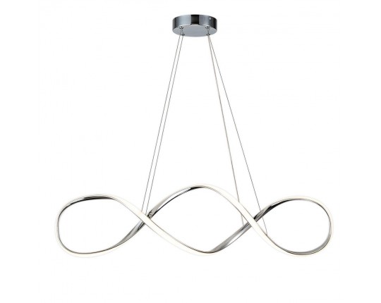 Подвесной светодиодный светильник Escada Knot 10236/1LED Chrome