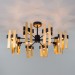 Потолочная люстра в стиле лофт Eurosvet 70116/8 черный